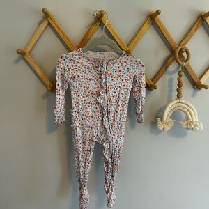 Posh Peanut Multicolor Floral Footie